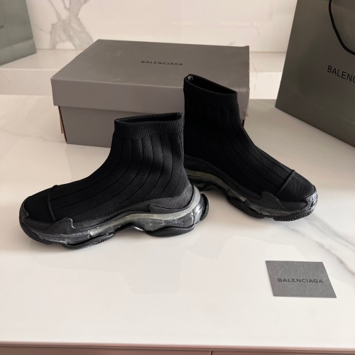 Cheap Balenciaga Boots For Women #1141422 Replica Wholesale [$115.00 USD] [ITEM#1141422] on Replica Balenciaga Boots