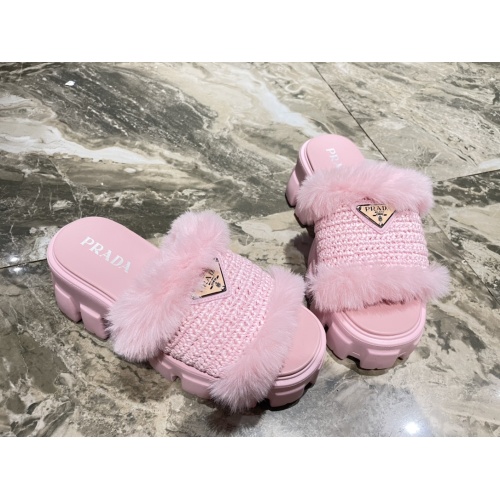 Cheap Prada Slippers For Women #1141548 Replica Wholesale [$102.00 USD] [ITEM#1141548] on Replica Prada Slippers