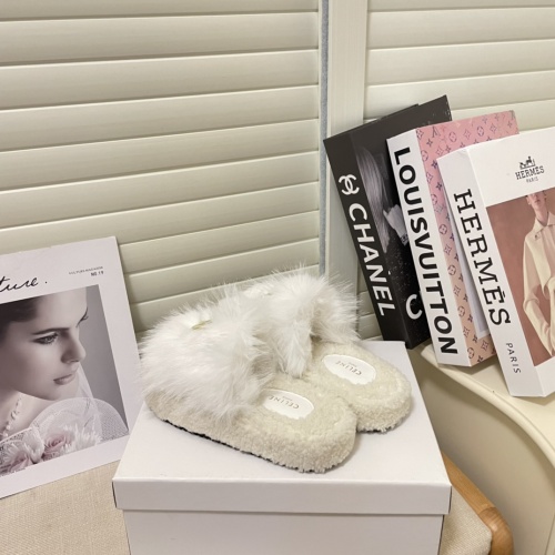 Cheap Celine Slippers For Women #1141697 Replica Wholesale [$56.00 USD] [ITEM#1141697] on Replica Celine Slippers