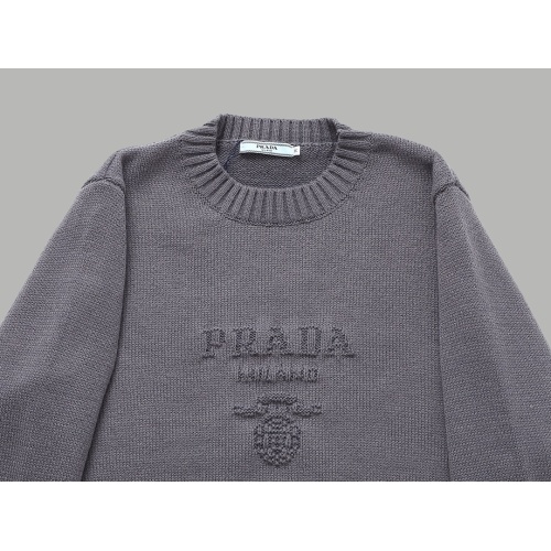 Cheap Prada Sweater Long Sleeved For Unisex #1141699 Replica Wholesale [$68.00 USD] [ITEM#1141699] on Replica Prada Sweater