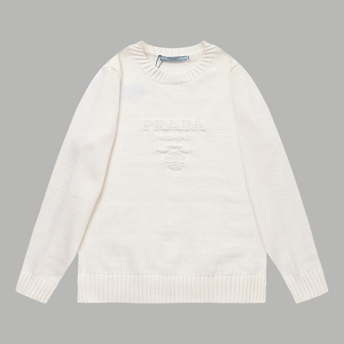 Cheap Prada Sweater Long Sleeved For Unisex #1141700 Replica Wholesale [$68.00 USD] [ITEM#1141700] on Replica Prada Sweater