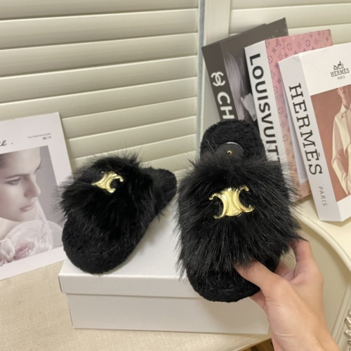 Cheap Celine Slippers For Women #1141701 Replica Wholesale [$56.00 USD] [ITEM#1141701] on Replica Celine Slippers