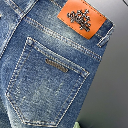 Cheap Chrome Hearts Jeans For Men #1141821 Replica Wholesale [$48.00 USD] [ITEM#1141821] on Replica Chrome Hearts Jeans