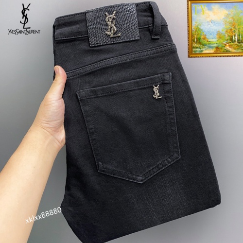 Cheap Yves Saint Laurent YSL Jeans For Men #1141835 Replica Wholesale [$48.00 USD] [ITEM#1141835] on Replica Yves Saint Laurent YSL Jeans
