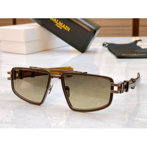 Cheap Balmain AAA Quality Sunglasses #1142279 Replica Wholesale [$76.00 USD] [ITEM#1142279] on Replica Balmain AAA Quality Sunglasses