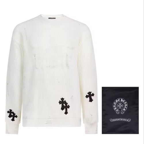 Cheap Chrome Hearts Sweater Long Sleeved For Unisex #1142386 Replica Wholesale [$68.00 USD] [ITEM#1142386] on Replica Chrome Hearts Sweater
