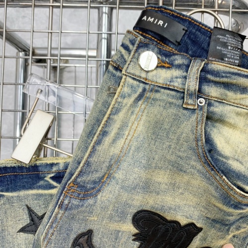 Cheap Amiri Jeans For Men #1142432 Replica Wholesale [$52.00 USD] [ITEM#1142432] on Replica Amiri Jeans