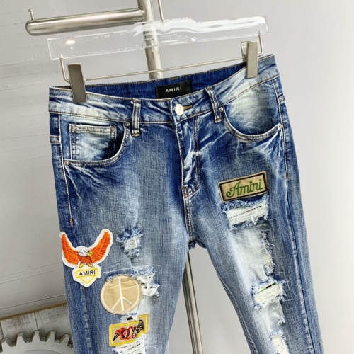 Cheap Amiri Jeans For Men #1142433 Replica Wholesale [$52.00 USD] [ITEM#1142433] on Replica Amiri Jeans