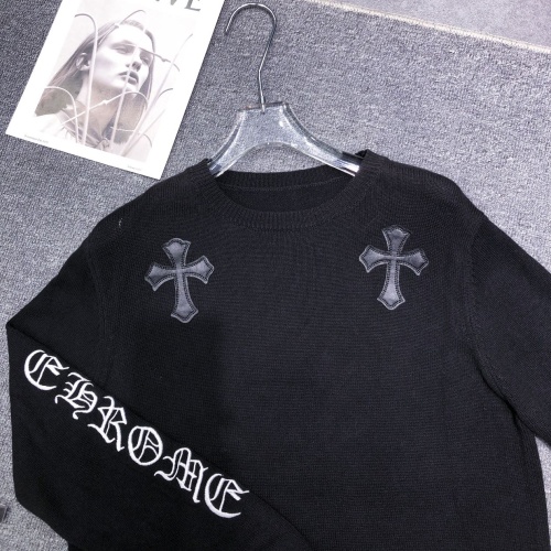 Cheap Chrome Hearts Sweater Long Sleeved For Unisex #1142482 Replica Wholesale [$68.00 USD] [ITEM#1142482] on Replica Chrome Hearts Sweater