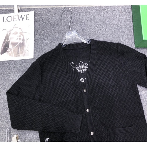 Cheap Chrome Hearts Sweater Long Sleeved For Unisex #1142486 Replica Wholesale [$80.00 USD] [ITEM#1142486] on Replica Chrome Hearts Sweater