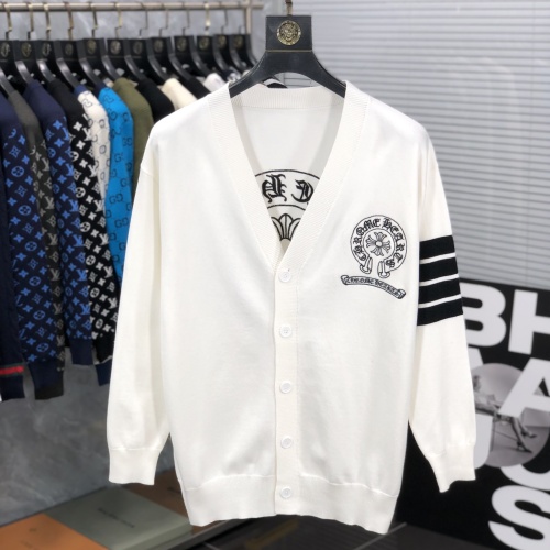 Cheap Chrome Hearts Sweater Long Sleeved For Unisex #1142564 Replica Wholesale [$80.00 USD] [ITEM#1142564] on Replica Chrome Hearts Sweater