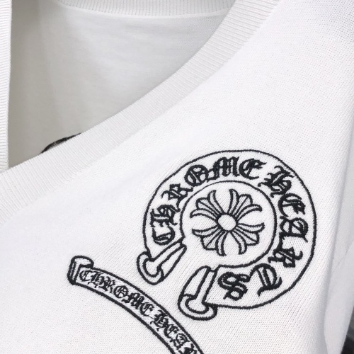 Cheap Chrome Hearts Sweater Long Sleeved For Unisex #1142564 Replica Wholesale [$80.00 USD] [ITEM#1142564] on Replica Chrome Hearts Sweater