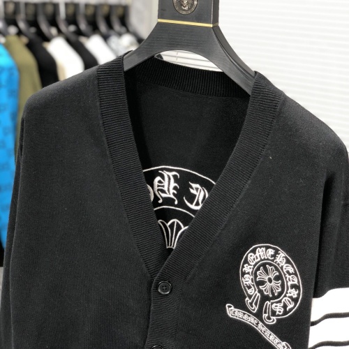 Cheap Chrome Hearts Sweater Long Sleeved For Unisex #1142565 Replica Wholesale [$80.00 USD] [ITEM#1142565] on Replica Chrome Hearts Sweater