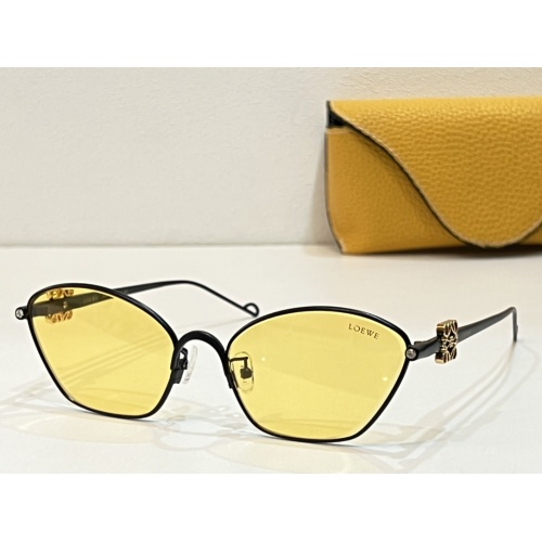 Cheap LOEWE AAA Quality Sunglasses #1142828 Replica Wholesale [$60.00 USD] [ITEM#1142828] on Replica LOEWE AAA Quality Sunglasses