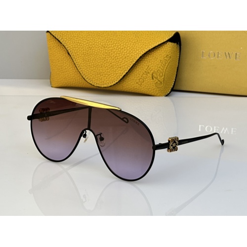 Cheap LOEWE AAA Quality Sunglasses #1142845 Replica Wholesale [$60.00 USD] [ITEM#1142845] on Replica LOEWE AAA Quality Sunglasses