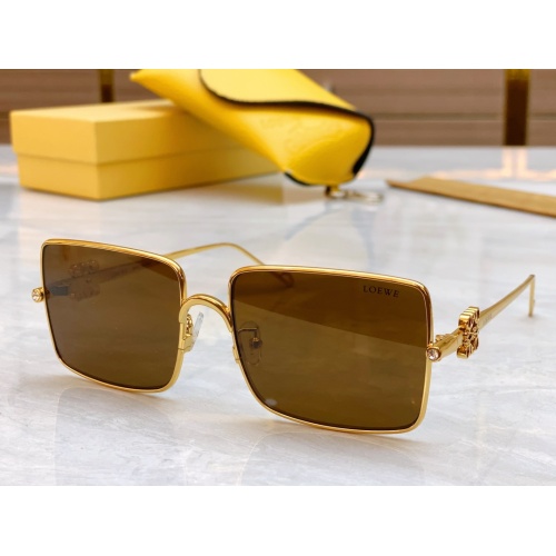 Cheap LOEWE AAA Quality Sunglasses #1142859 Replica Wholesale [$60.00 USD] [ITEM#1142859] on Replica LOEWE AAA Quality Sunglasses