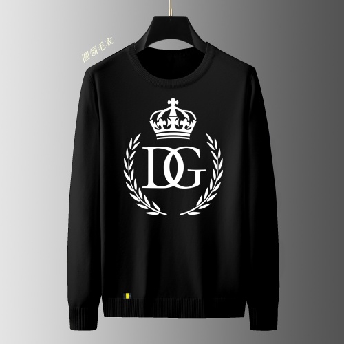 Cheap Dolce &amp; Gabbana D&amp;G Sweaters Long Sleeved For Men #1143037 Replica Wholesale [$48.00 USD] [ITEM#1143037] on Replica Dolce &amp; Gabbana D&amp;G Sweaters
