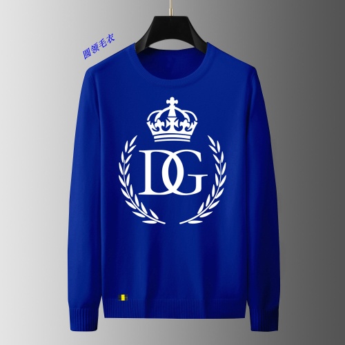 Cheap Dolce &amp; Gabbana D&amp;G Sweaters Long Sleeved For Men #1143038 Replica Wholesale [$48.00 USD] [ITEM#1143038] on Replica Dolce &amp; Gabbana D&amp;G Sweaters