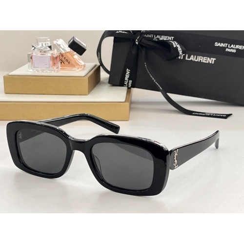 Cheap Yves Saint Laurent YSL AAA Quality Sunglasses #1143468 Replica Wholesale [$52.00 USD] [ITEM#1143468] on Replica Yves Saint Laurent YSL AAA Quality Sunglasses