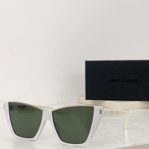 Cheap Yves Saint Laurent YSL AAA Quality Sunglasses #1143474 Replica Wholesale [$60.00 USD] [ITEM#1143474] on Replica Yves Saint Laurent YSL AAA Quality Sunglasses