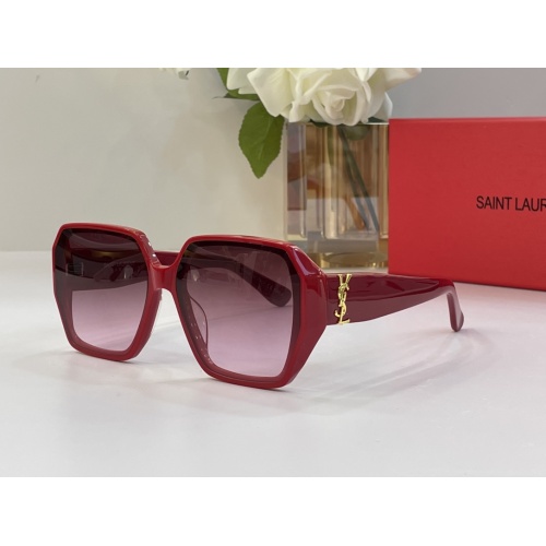 Cheap Yves Saint Laurent YSL AAA Quality Sunglasses #1143495 Replica Wholesale [$60.00 USD] [ITEM#1143495] on Replica Yves Saint Laurent YSL AAA Quality Sunglasses