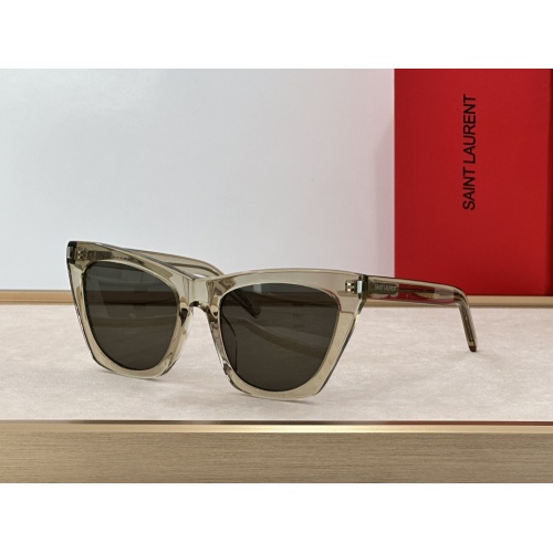 Cheap Yves Saint Laurent YSL AAA Quality Sunglasses #1143499 Replica Wholesale [$64.00 USD] [ITEM#1143499] on Replica Yves Saint Laurent YSL AAA Quality Sunglasses