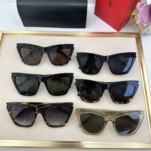Cheap Yves Saint Laurent YSL AAA Quality Sunglasses #1143499 Replica Wholesale [$64.00 USD] [ITEM#1143499] on Replica Yves Saint Laurent YSL AAA Quality Sunglasses
