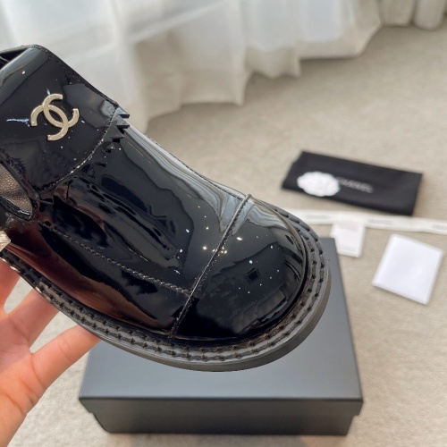 Cheap Chanel Leather Shoes For Women #1143529 Replica Wholesale [$96.00 USD] [ITEM#1143529] on Replica Chanel Leather Shoes