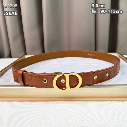 Cheap Christian Dior AAA Quality Belts For Women #1143583 Replica Wholesale [$60.00 USD] [ITEM#1143583] on Replica Christian Dior AAA Quality Belts