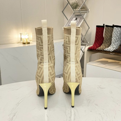 Cheap Balmain Boots For Women #1143835 Replica Wholesale [$96.00 USD] [ITEM#1143835] on Replica Balmain Boots