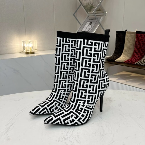 Cheap Balmain Boots For Women #1143836 Replica Wholesale [$96.00 USD] [ITEM#1143836] on Replica Balmain Boots