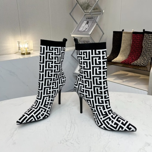 Cheap Balmain Boots For Women #1143836 Replica Wholesale [$96.00 USD] [ITEM#1143836] on Replica Balmain Boots
