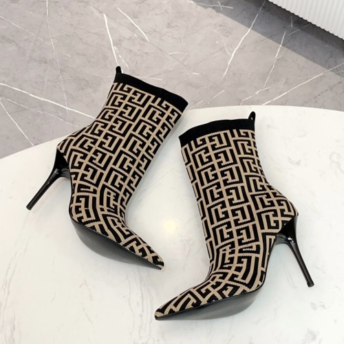 Cheap Balmain Boots For Women #1143837 Replica Wholesale [$96.00 USD] [ITEM#1143837] on Replica Balmain Boots