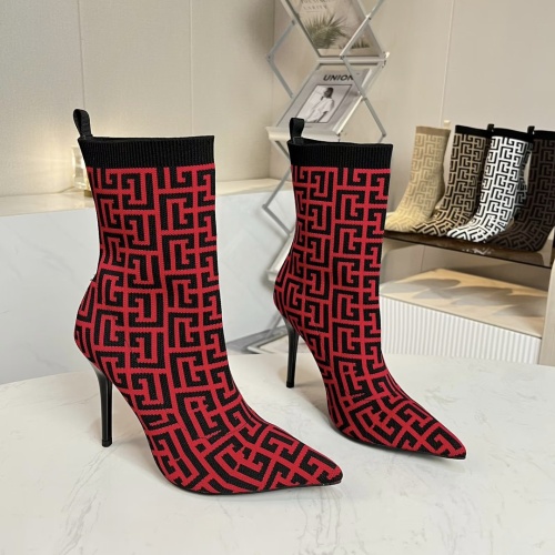 Cheap Balmain Boots For Women #1143839 Replica Wholesale [$96.00 USD] [ITEM#1143839] on Replica Balmain Boots
