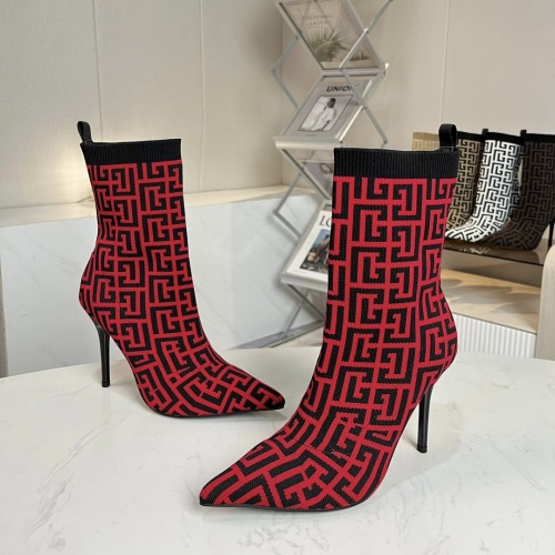 Cheap Balmain Boots For Women #1143839 Replica Wholesale [$96.00 USD] [ITEM#1143839] on Replica Balmain Boots