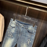 Cheap Chrome Hearts Jeans For Men #1134059 Replica Wholesale [$72.00 USD] [ITEM#1134059] on Replica Chrome Hearts Jeans