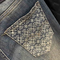 Cheap Chrome Hearts Jeans For Men #1134059 Replica Wholesale [$72.00 USD] [ITEM#1134059] on Replica Chrome Hearts Jeans