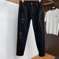 Cheap Chrome Hearts Jeans For Men #1134086 Replica Wholesale [$92.00 USD] [ITEM#1134086] on Replica Chrome Hearts Jeans