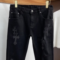 Cheap Chrome Hearts Jeans For Men #1134086 Replica Wholesale [$92.00 USD] [ITEM#1134086] on Replica Chrome Hearts Jeans