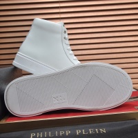 Cheap Philipp Plein PP High Tops Shoes For Men #1134102 Replica Wholesale [$118.00 USD] [ITEM#1134102] on Replica Philipp Plein PP High Tops Shoes