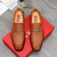 Cheap Salvatore Ferragamo Leather Shoes For Men #1134194 Replica Wholesale [$82.00 USD] [ITEM#1134194] on Replica Salvatore Ferragamo Leather Shoes