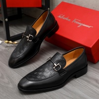 Salvatore Ferragamo Leather Shoes For Men #1134201