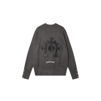 Cheap Chrome Hearts Sweater Long Sleeved For Men #1134288 Replica Wholesale [$56.00 USD] [ITEM#1134288] on Replica Chrome Hearts Sweater