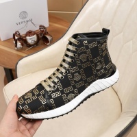 Cheap Versace High Tops Shoes For Men #1134396 Replica Wholesale [$80.00 USD] [ITEM#1134396] on Replica Versace High Tops Shoes