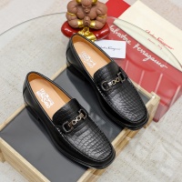 Cheap Salvatore Ferragamo Leather Shoes For Men #1134619 Replica Wholesale [$82.00 USD] [ITEM#1134619] on Replica Salvatore Ferragamo Leather Shoes