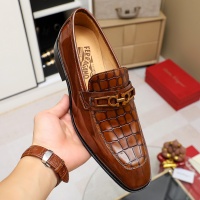 Cheap Salvatore Ferragamo Leather Shoes For Men #1134620 Replica Wholesale [$85.00 USD] [ITEM#1134620] on Replica Salvatore Ferragamo Leather Shoes