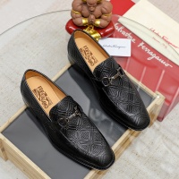 Cheap Salvatore Ferragamo Leather Shoes For Men #1134622 Replica Wholesale [$85.00 USD] [ITEM#1134622] on Replica Salvatore Ferragamo Leather Shoes