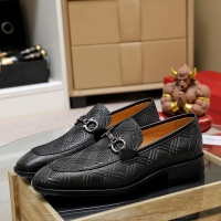 Cheap Salvatore Ferragamo Leather Shoes For Men #1134622 Replica Wholesale [$85.00 USD] [ITEM#1134622] on Replica Salvatore Ferragamo Leather Shoes