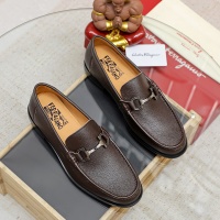 Cheap Salvatore Ferragamo Leather Shoes For Men #1134661 Replica Wholesale [$82.00 USD] [ITEM#1134661] on Replica Salvatore Ferragamo Leather Shoes