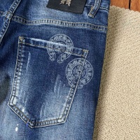 Cheap Chrome Hearts Jeans For Men #1134837 Replica Wholesale [$76.00 USD] [ITEM#1134837] on Replica Chrome Hearts Jeans